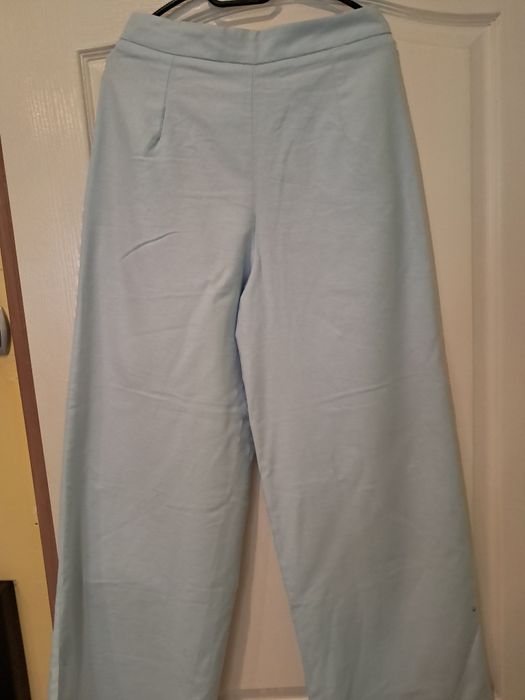 Светло син широк понталон