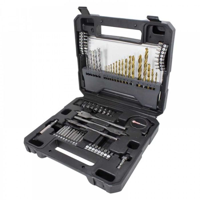 Комплект свредла и накрайници 71 части ForceKraft