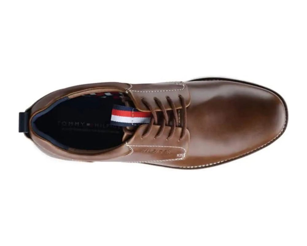 Tommy Hilfiger Men's Wray Oxford - Brown 42 размер оригинал