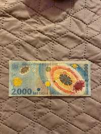 Bancnota 2000 lei vechi