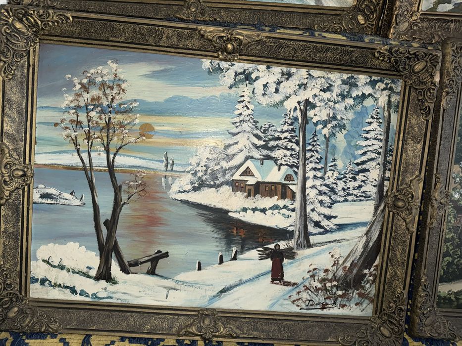 Tablouri pe panza la 1000 lei bucata