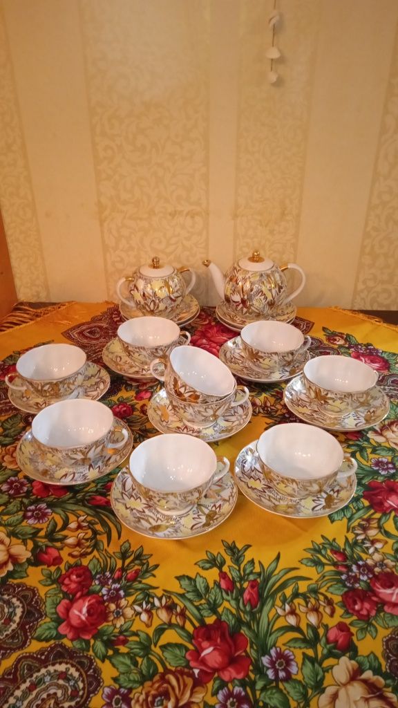 Редкие чайные пары,сервиз Лфз ,сервиз Узбекистан