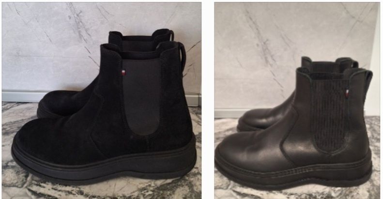 Два чифта Tommy hilfiger Chelsea мъжки боти 42 1/2 и 41 номер