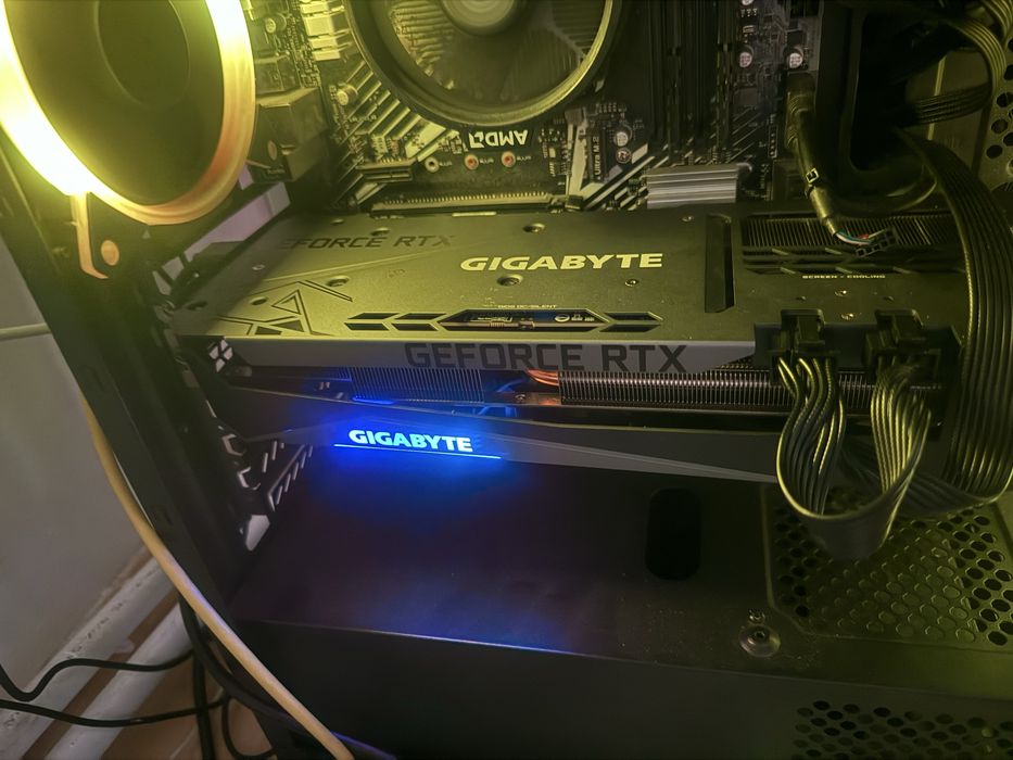 placa video gigabyte nvidia Rtx 3070 Ti 8gb