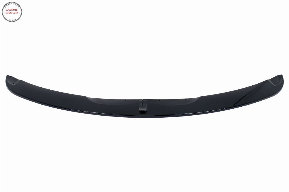 Prelungire Bara Fata BMW Seria 3 E90 E91 Sedan Touring LCI (2008-2011) Negru Lucio- livrare gratuita