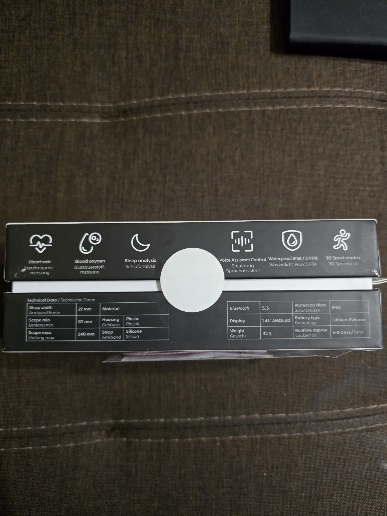 Hama smart watch 7010 чисто нов