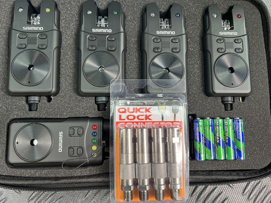 Set Avertizori 4 + 1 SAIMINO SP-01 Black + CADOU 4 Conectori Rapizi