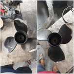Sudam aluminiu inox cu tig în mediu de argon, evacuari intercooler