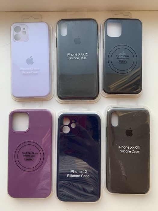 Новые силиконовые чехлы на IPhone, Mi