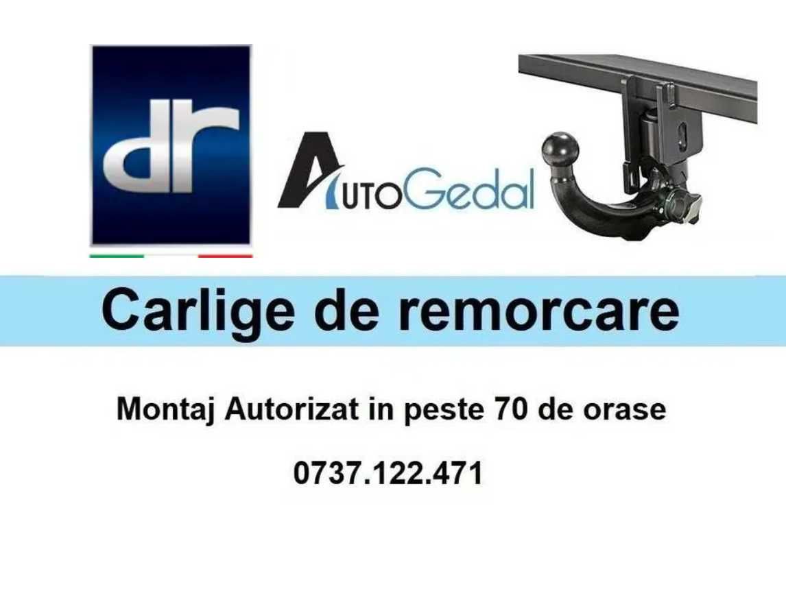 Carlig Remorcare DR 6.0 - Omologat RAR si EU - 5 ani Garantie