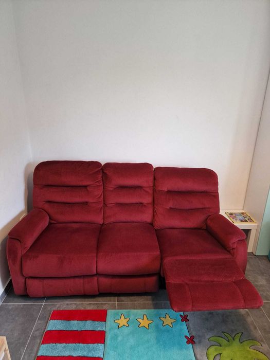 Canapea 3 locuri cu recliner