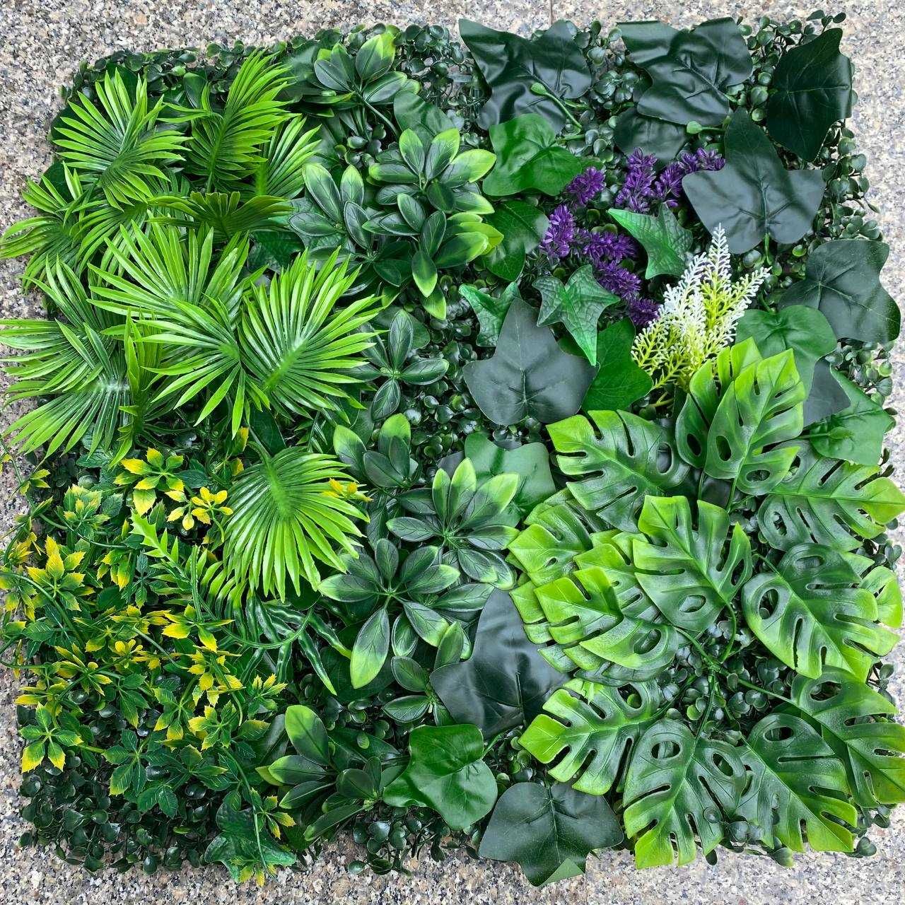 Искусственные растения на стену,  самшит, озеленение стен