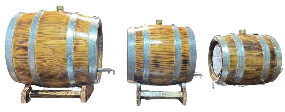 Butoi de DUD cu suflet 3/5/10 litri, tradițional/homemade/Cadou LUX