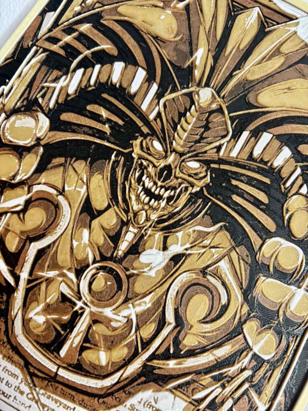 Карта Екзодия ЮГиО Exodia YuGiOh!