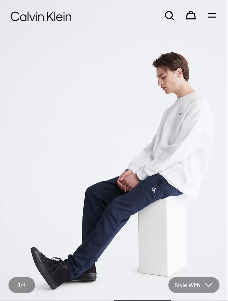 Свитшот calvin klein