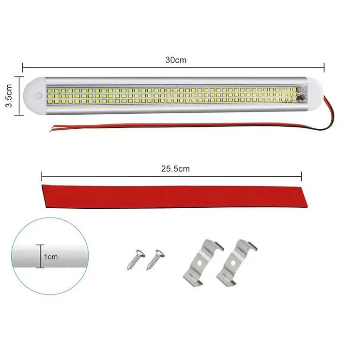 Lampa LED interior auto plafonieră lumină portbagaj VW Ford BMW Dacia