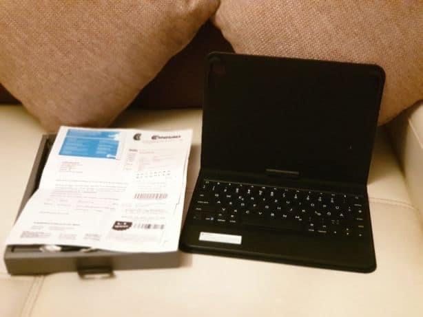 Husa+Tastatura cu bluetooth Apple iPad Pro,Air/Air2/factura+bon/Noua