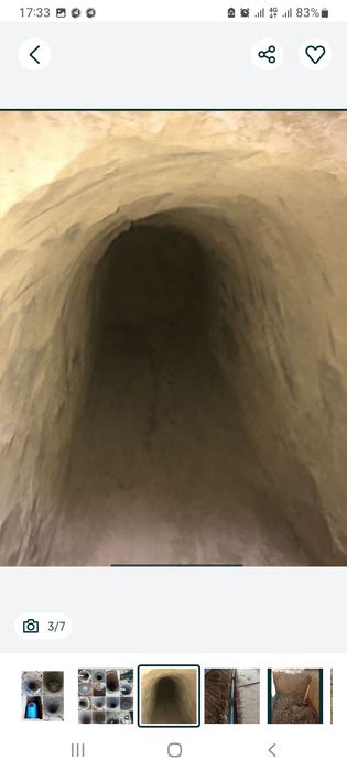 Urachi padval transheya  izoleatsiyaga tayyorlab qazib beramiz