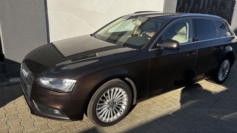 Audi A4 facelift model 2014 / Germania / Mocca Brown