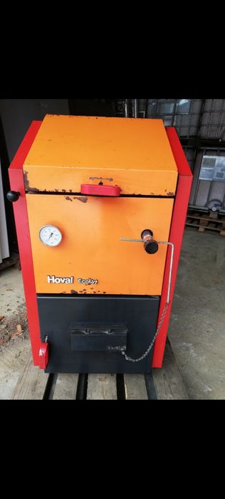 Centrala  pe lemn cazan hoval fara pufer boiler