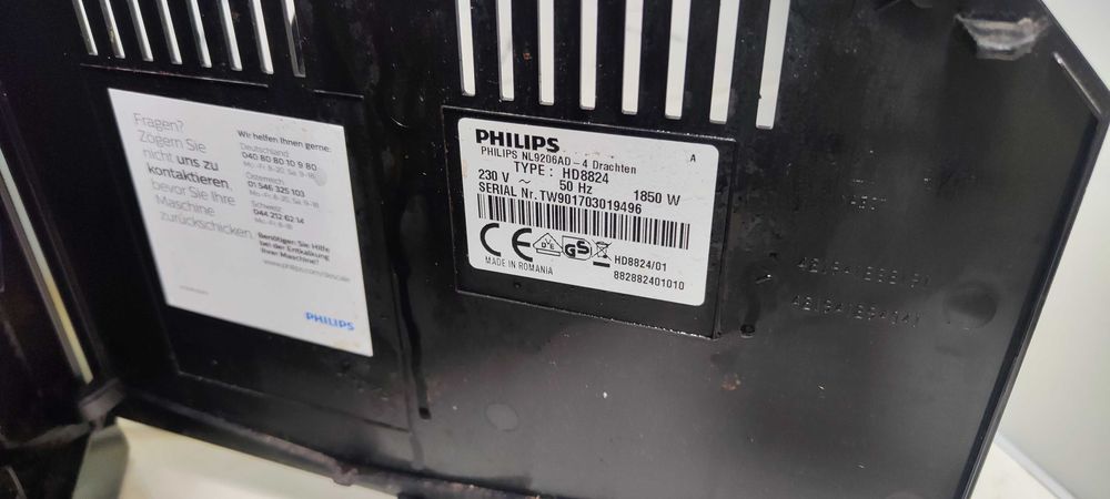 Espressor Automat Philips HD8824 Aparat cu Cafea Boabe Saeco