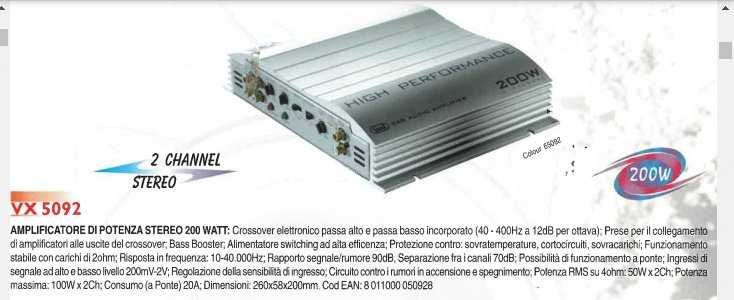 Statii amplificator auto woofer Concord Alpine Bose Audi