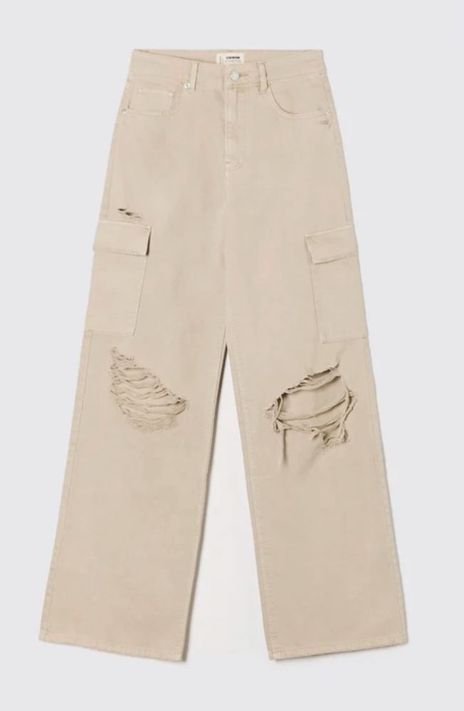 нови H&M панталони дънки джинси бермуди къси гащи