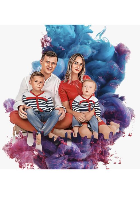 Карикатури и дигитални портрети а3 и а4