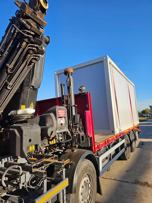 Container modular, birou, depozit, organizare santier, cazare muncitor