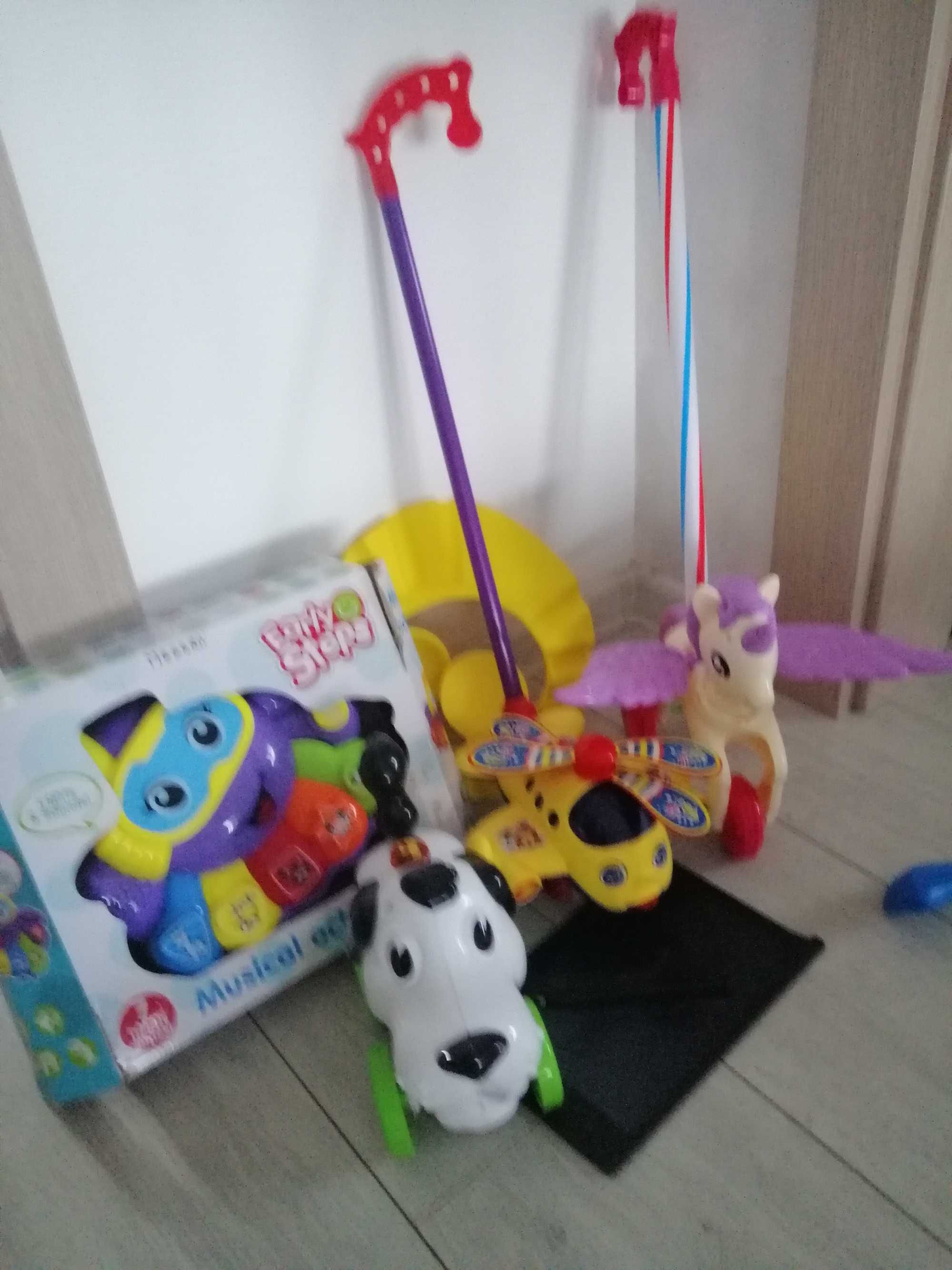 Lot jucării interactive, copil  1-3ani bakugani, masinute