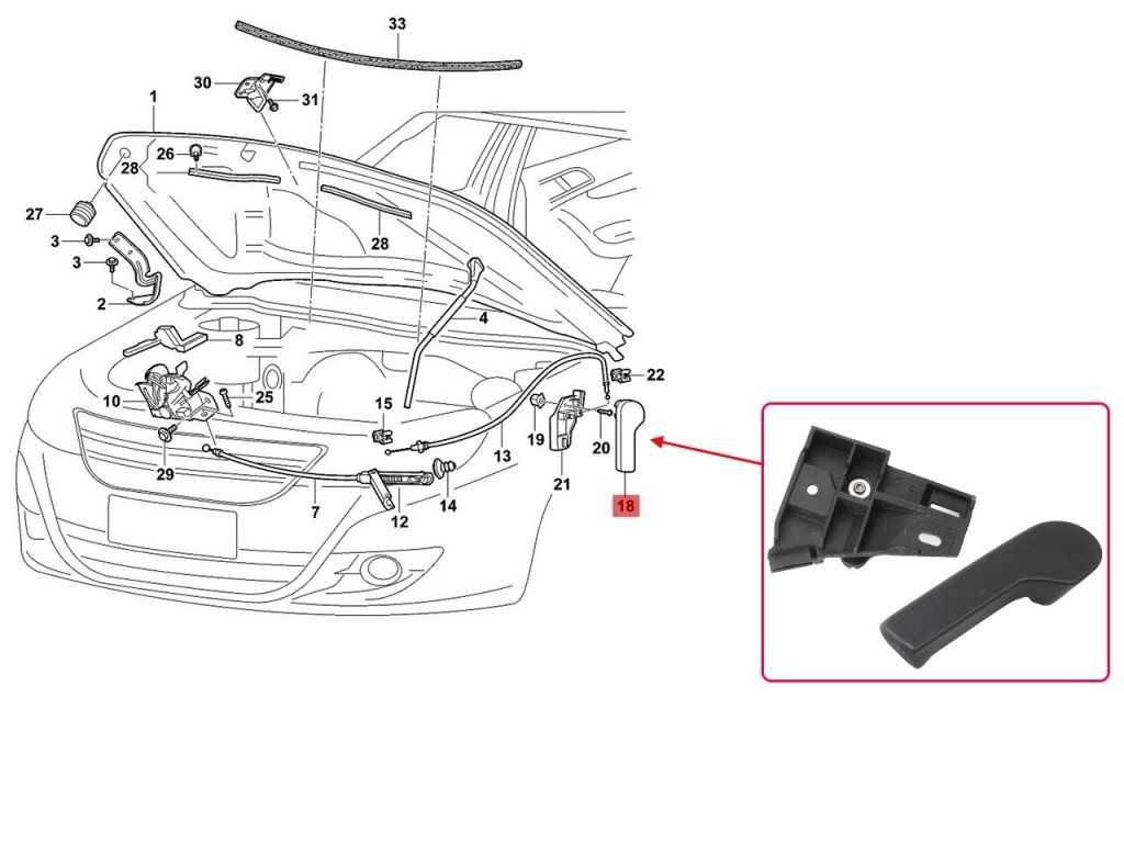 VAG Group Дръжка отваряне преден капак VW Polo Golf Passat Seat /Поло