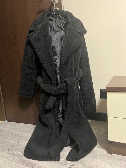 Зимно палто черно