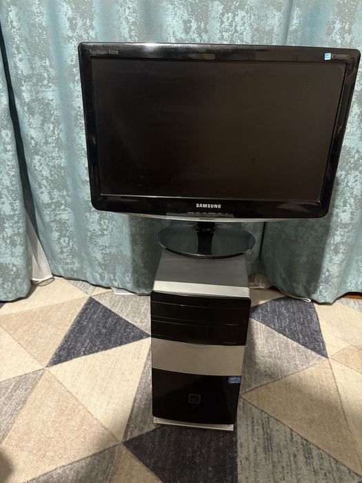 Компьютер + монитор + клавиатура