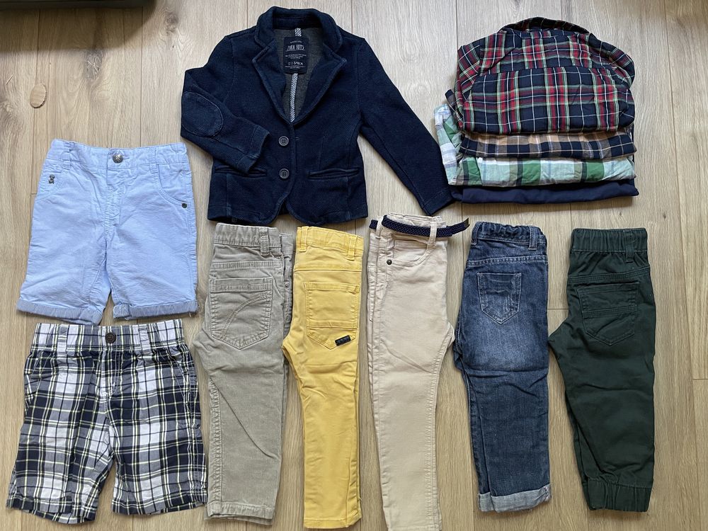 Сет дрехи за момче Benetton, Zara, HM, размер 86-92