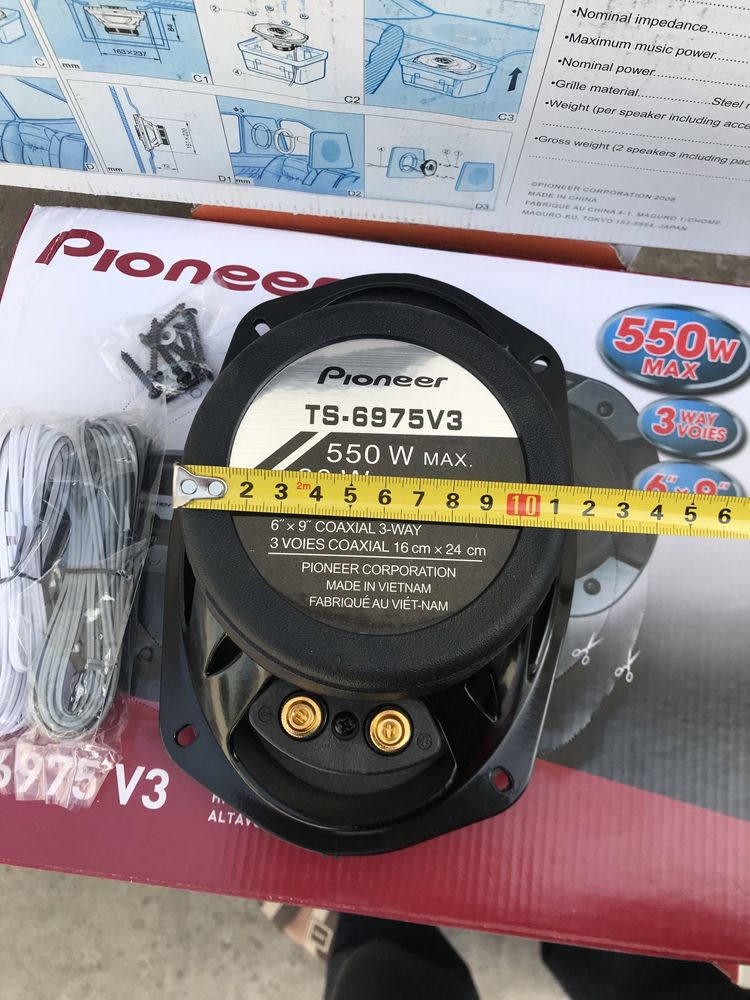 Pioneer champion kalonka V3 keld 550w yangi 2ta bez usilitel china