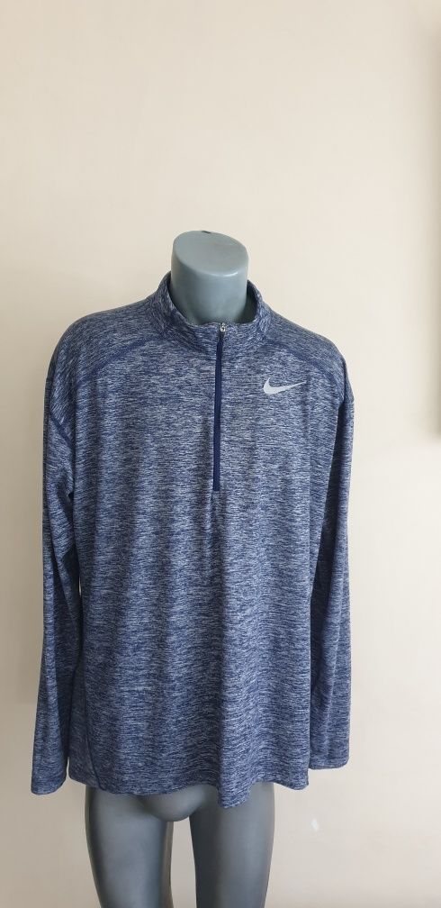 Nike Dri - Fit Stretch 3/4 Zip  XL НОВО! ОРИГИНАЛ Мъжка  Спортна Блуза