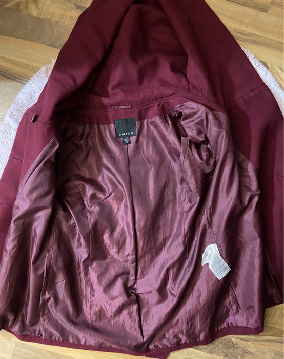 Palton deosebit Amisu din amestec Lana