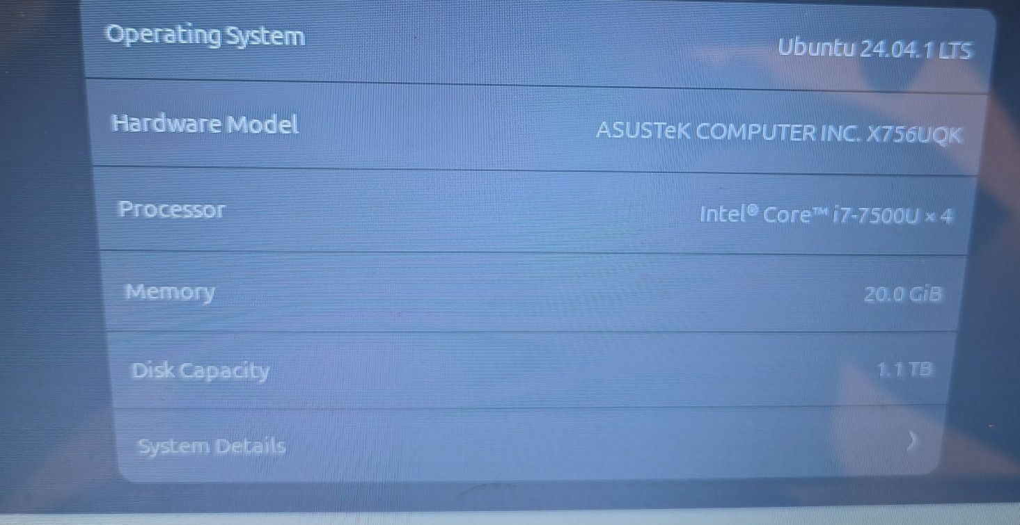 Laptop Asus X756U