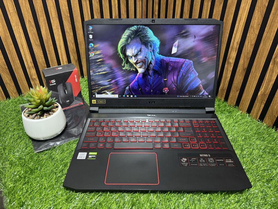 Игровой Ноутбук Acer Nitro 5 Core i5-10300H|GTX1650|Ram16GB|SSD512GB|