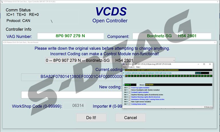 VAG COM VCDS VAGCOM 21.3! Диагностичен интерфейс комплект за VW AUDI