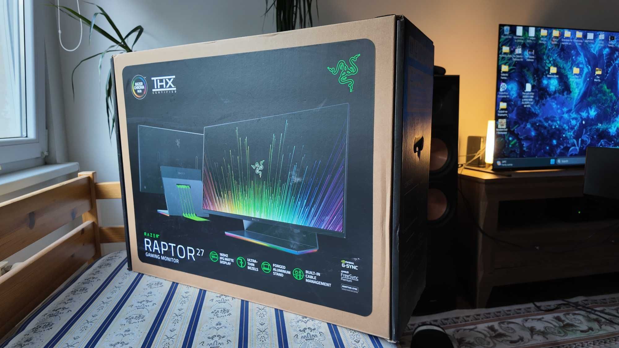 Razer Raptor 27" IPS Gaming Monitor WQHD 2560 x 1440 | 1 ms 144 Hz