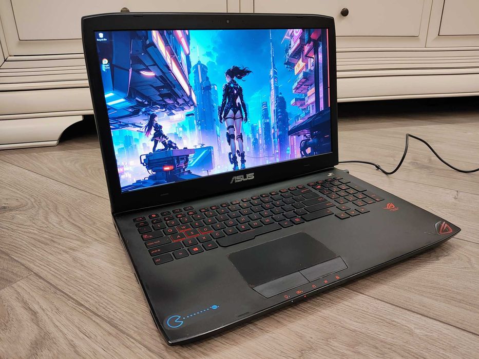 Laptop gaming Asus Rog, intel core i7 ,video nvidia, display de 17,3"