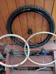 Roata fata mtb 26 rulment R. spate 29 disc Set roti 26 si 28