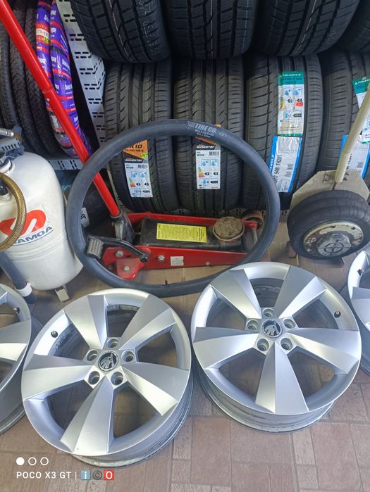 Оригинални алуминиеви джанти за Шкода Кодияк 17"