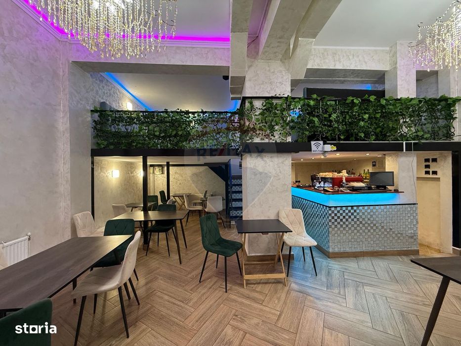 Bar restaurant cafenea - preluare afacere in zona ultracentrala Bacau