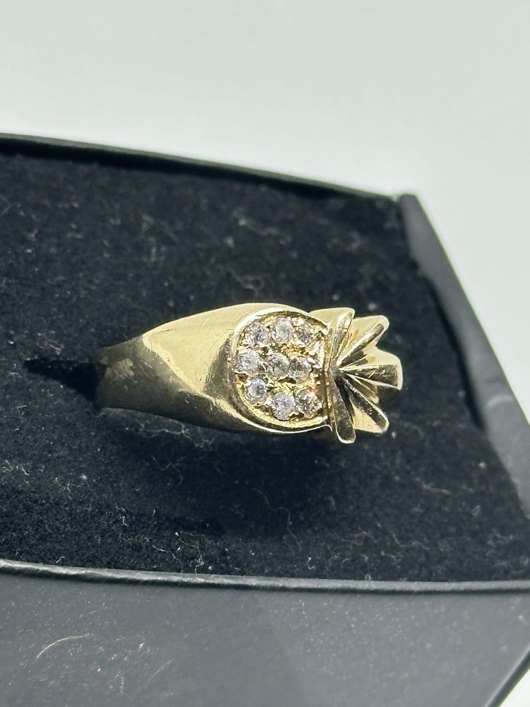 златен дамски пръстен 4.8гр 14к 585