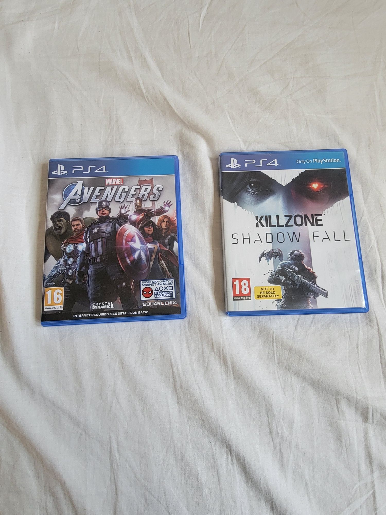 Avengers + Killzone Playstation 4