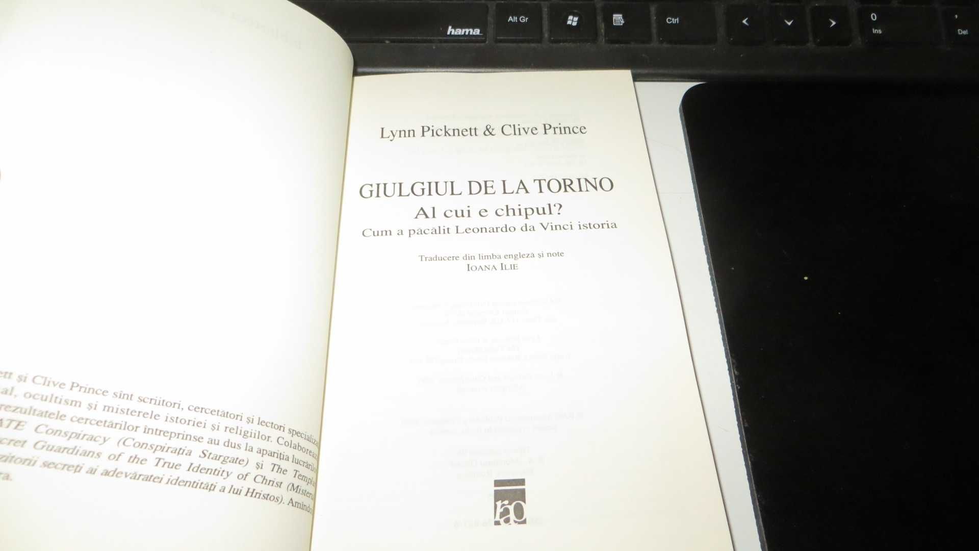 " Giulgiul de la Torino Al cui e Chipul ? "  Editura RAO 2005