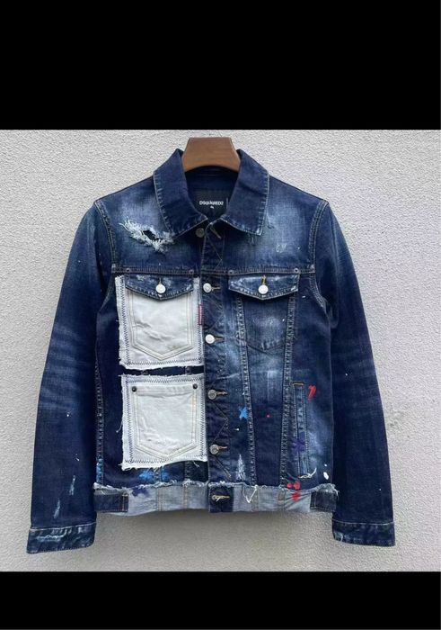 Geaca blugi dsq d2 Dsq-ared caliatte PREMIUM