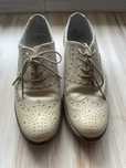 Pantofi Primadonna, culoare bej deschis, marimea 38, model Oxford